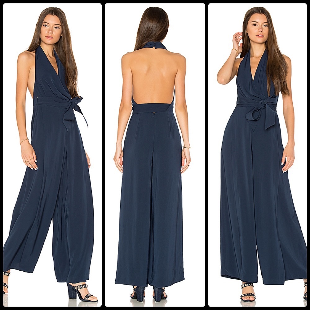Keepsake No Limit Navy Jumpsuit
